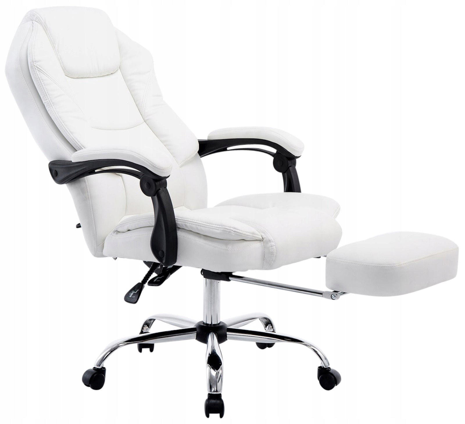 Castle Office Chair, White
