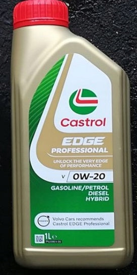 Castrol EDGE PROFESSIONAL V 0W20 1L 0W-20 Volvo Packaging status original