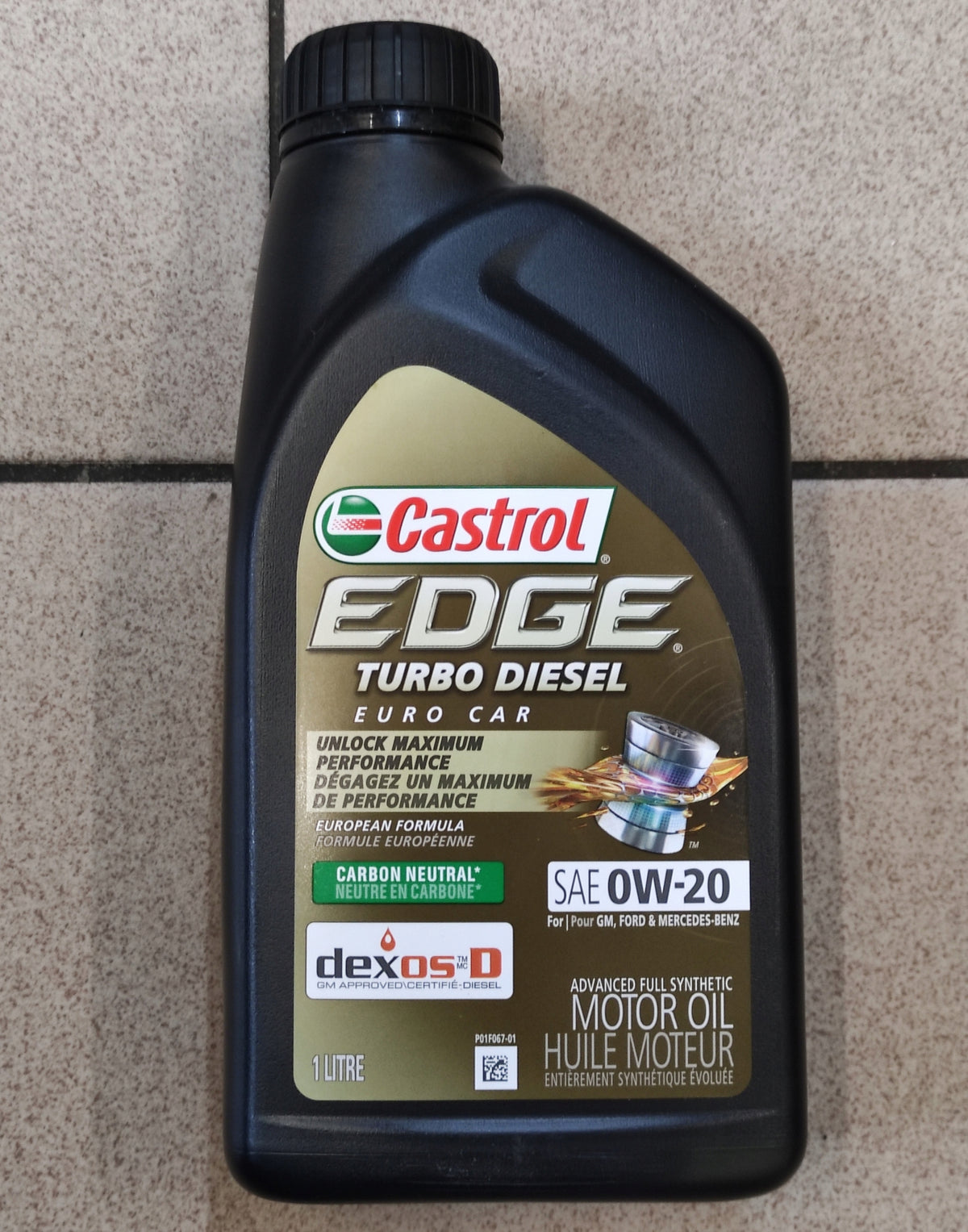 Castrol EDGE Turbo Diesel motor oil OW-20