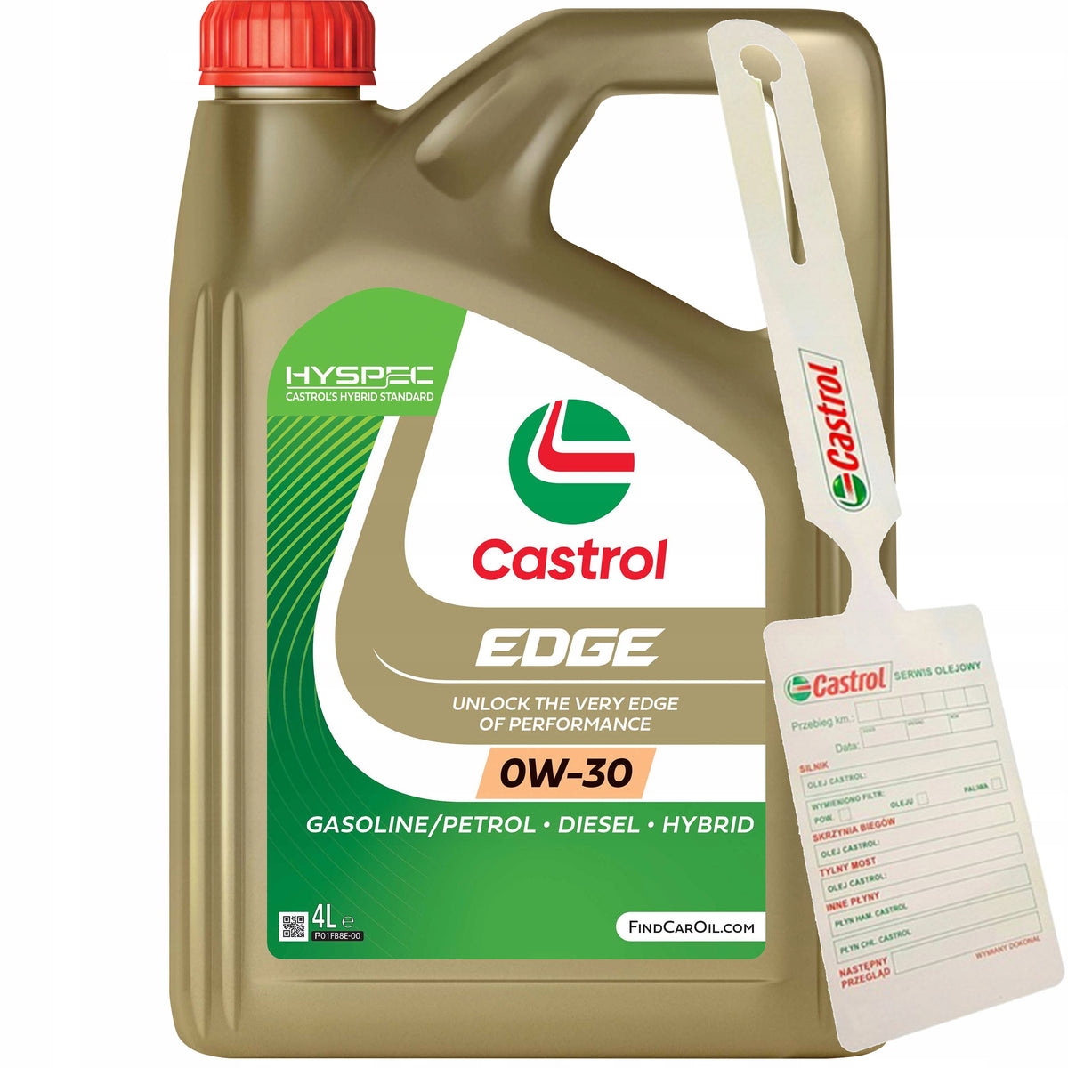 Castrol Edge 0W-30 GP Titanium FST C3 4L + pendant