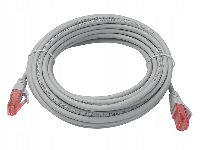 Cat.6 UTP RJ45-RJ45 1:1 Cu AWG26 Grey 7m Patch Cord EAN (GTIN) 5905247231833