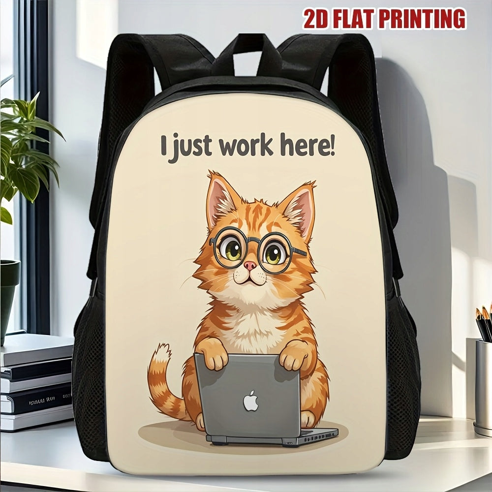 Cat Backpack - Functional, Stylish, Modern - For Students & Young Professionals