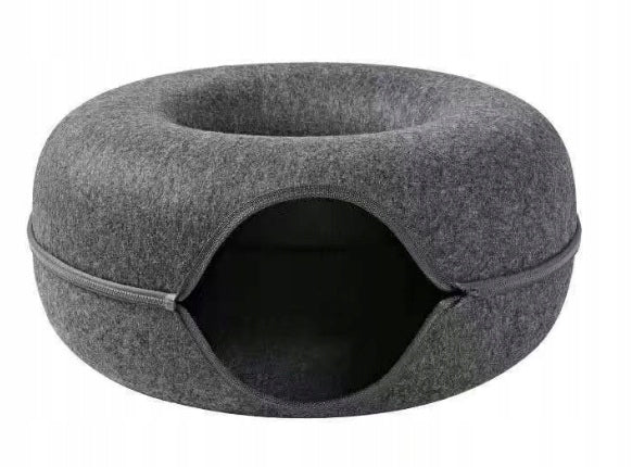 Cat Bed Tunnel Felt House