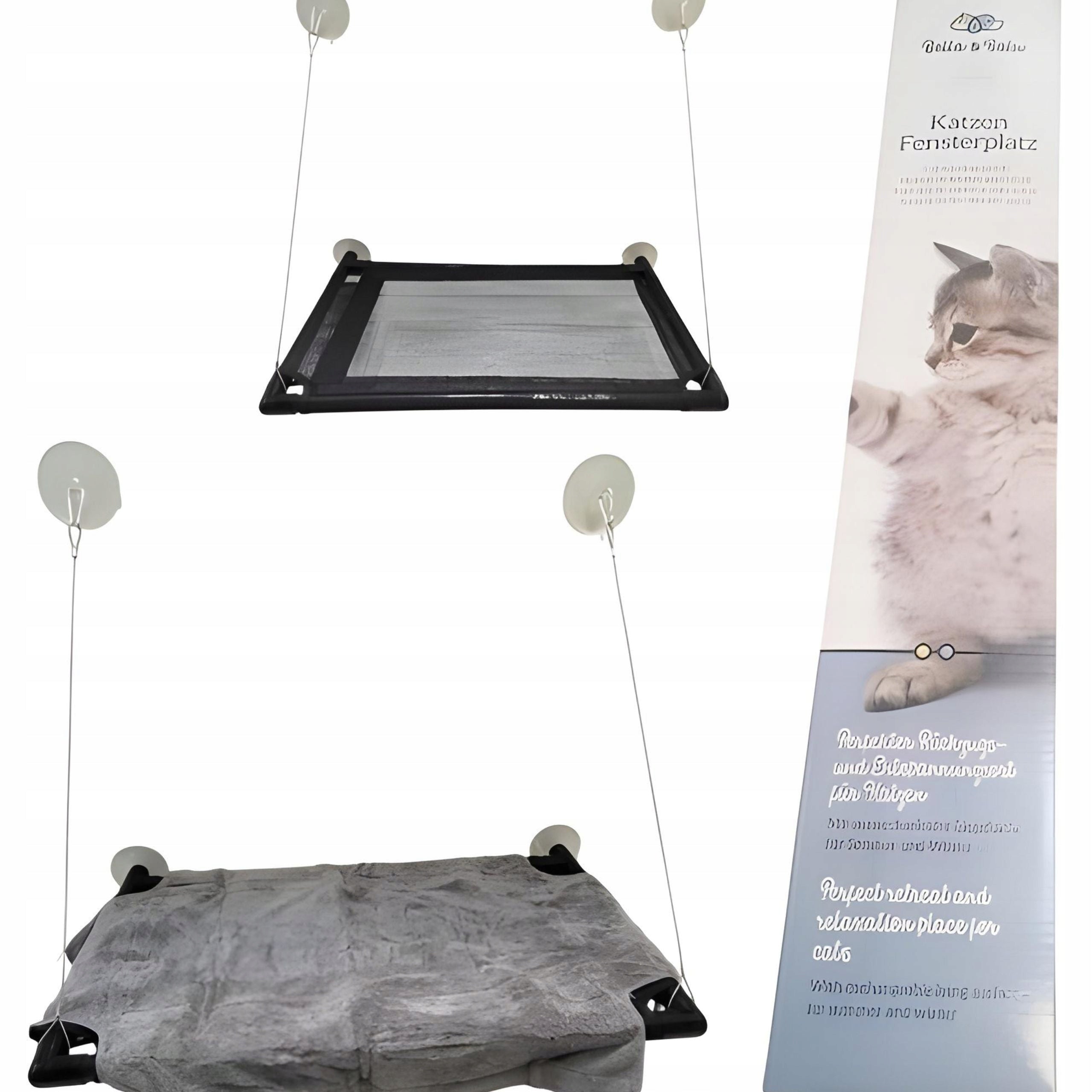 Cat Beds For Window Durable Multi-Season Soft With Suction Cups Brand NORIMPEX