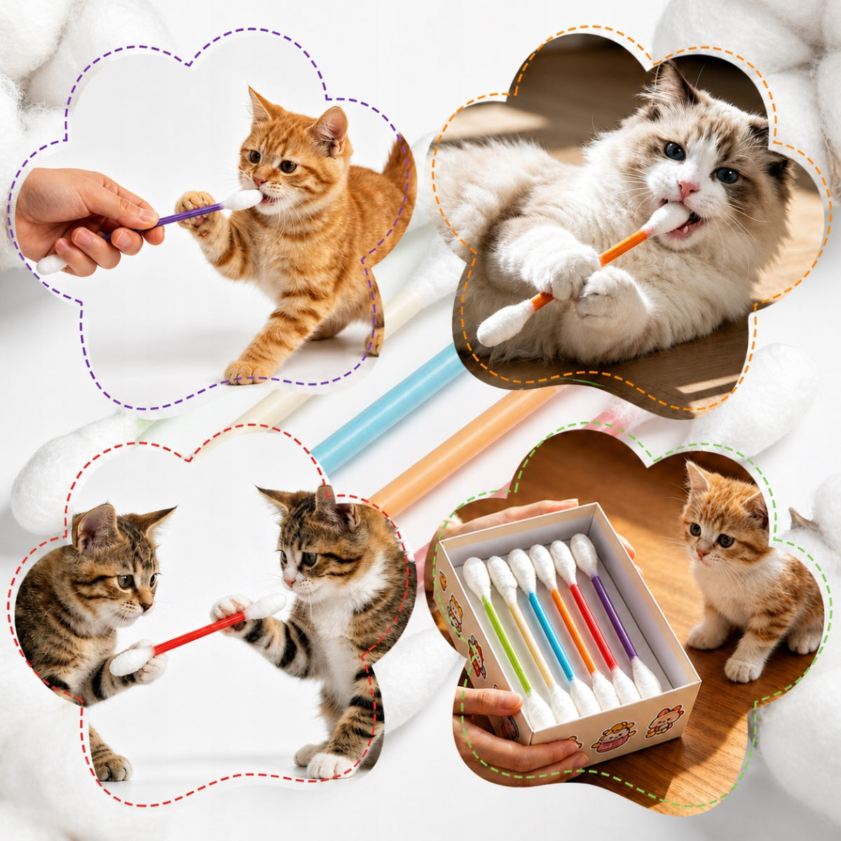 Cat Biting Stick for Play Relaxation Toy 6PCS Manufacturer code 6921754863557