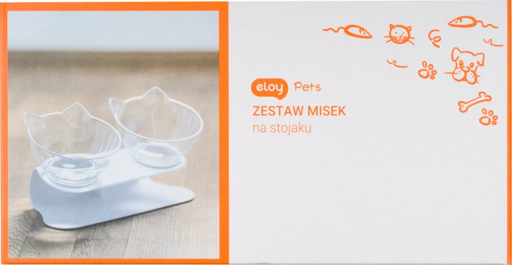 Cat Bowl ELOY Pets Stand Bowl Set Dog Bowl