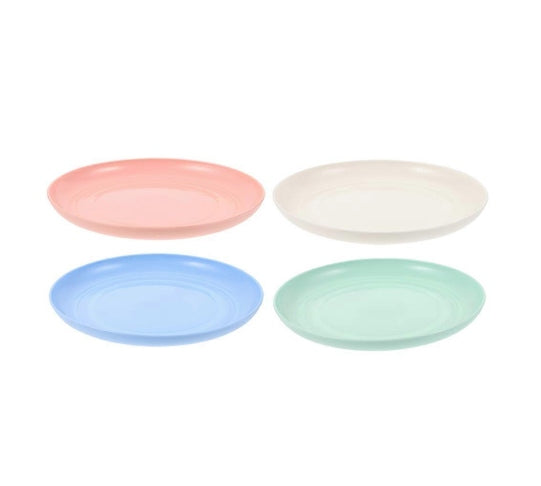 Cat Bowl Plastic, 8 Pcs Easy to Clean Multicolor Tile