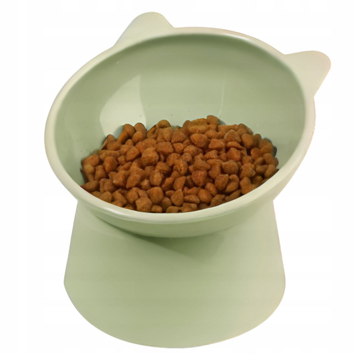 Cat Bowl with Ears High Plastic 300 ml