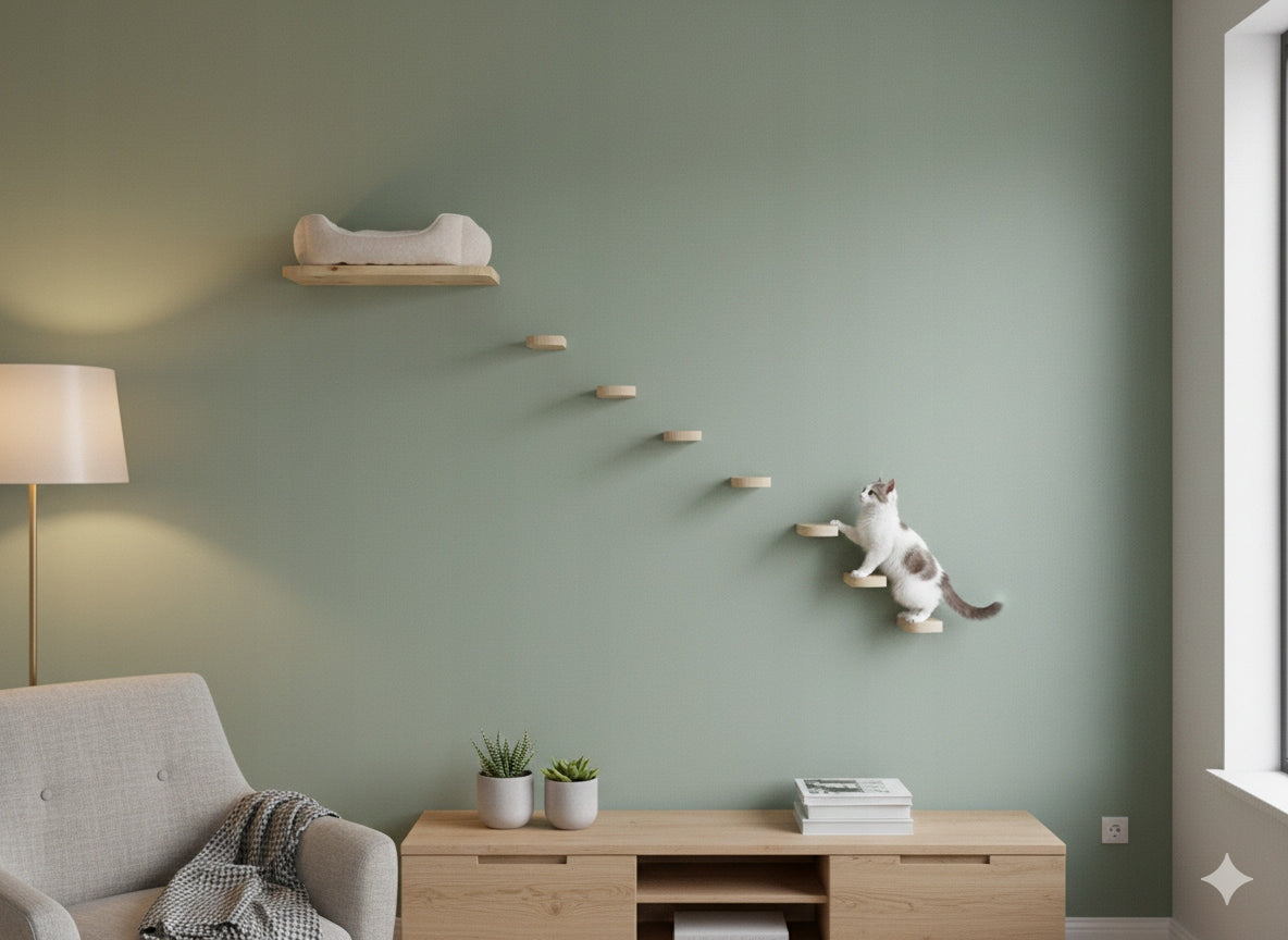 Cat Climbing Shelves Cat Wall Shelf Toy Packaging status original