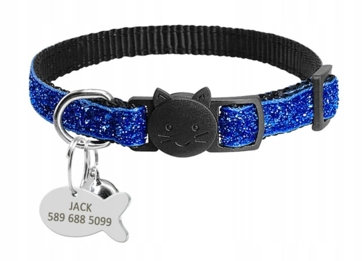 Cat Collar Kitten with Bell ENGRAVING GIFT