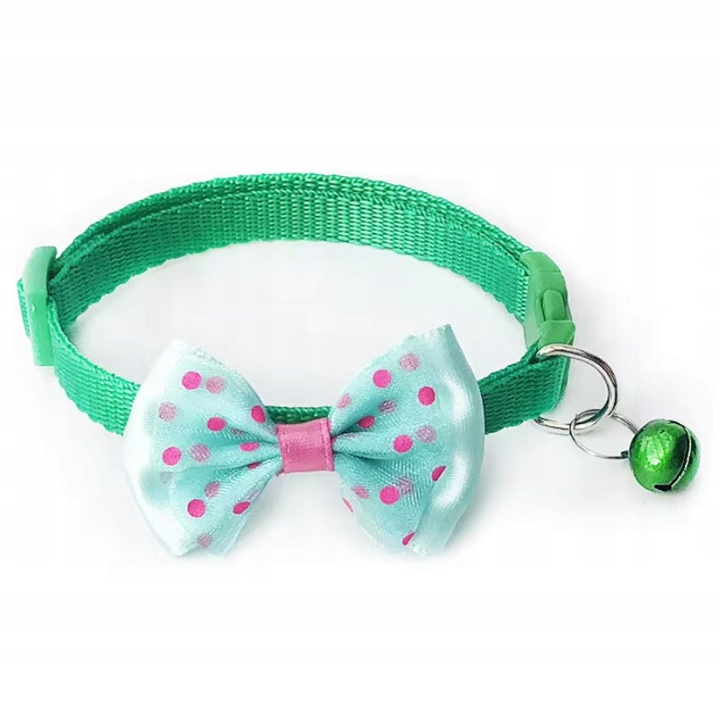 Cat Collar with Bell Adjustable Colors