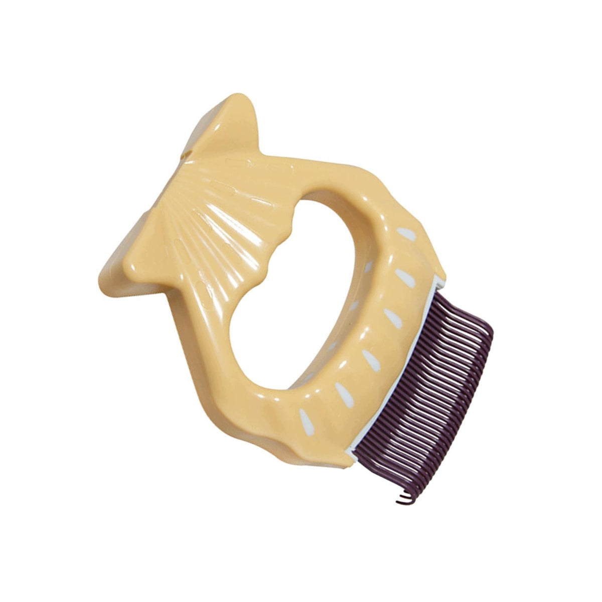 Cat Comb Comfortable Handle Remove Loose Undercoat Dog Hair Remover purple