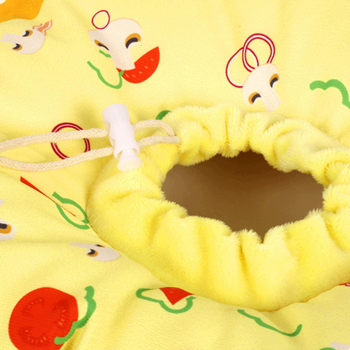 Cat Cone Collar Pizza Shape Comfortable Breathable Elizabethan Cone Cat M Packaging status original