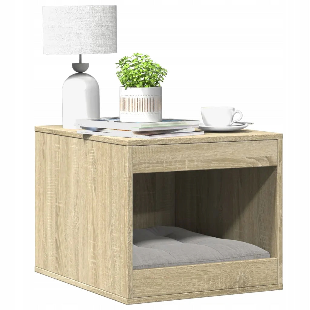 Cat Cuvette Cabinet with Table Function, Sonoma Oak, 47x59x42 cm Packaging status original