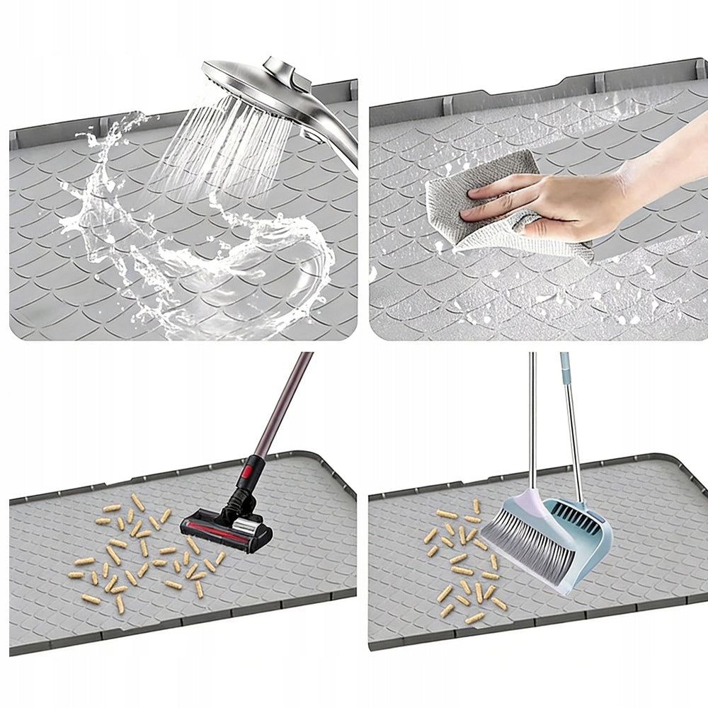 Cat Cuvette Mat Silicone Wiper Litter Pad Large Product weight with unit packaging 0.79 kg