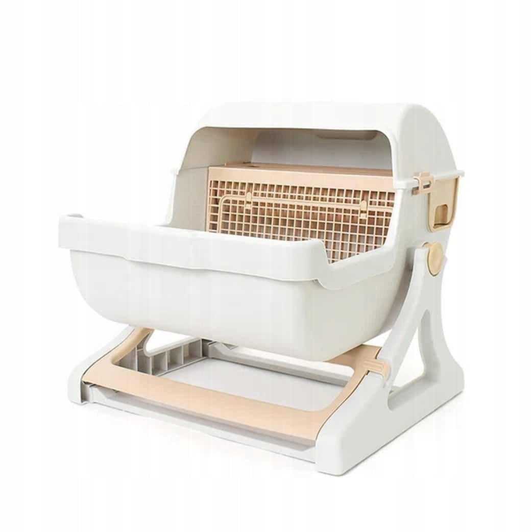 Cat Cuvette Self-Cleaning Half Automatic Large Cats With Drawer