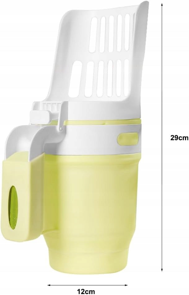 Cat Cuvette Spatula Drawer with 10 Garbage Bags Green Manufacturer code x