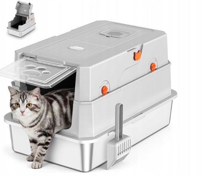 Cat Cuvette with Lid, XXL Cuvette with Shoulder