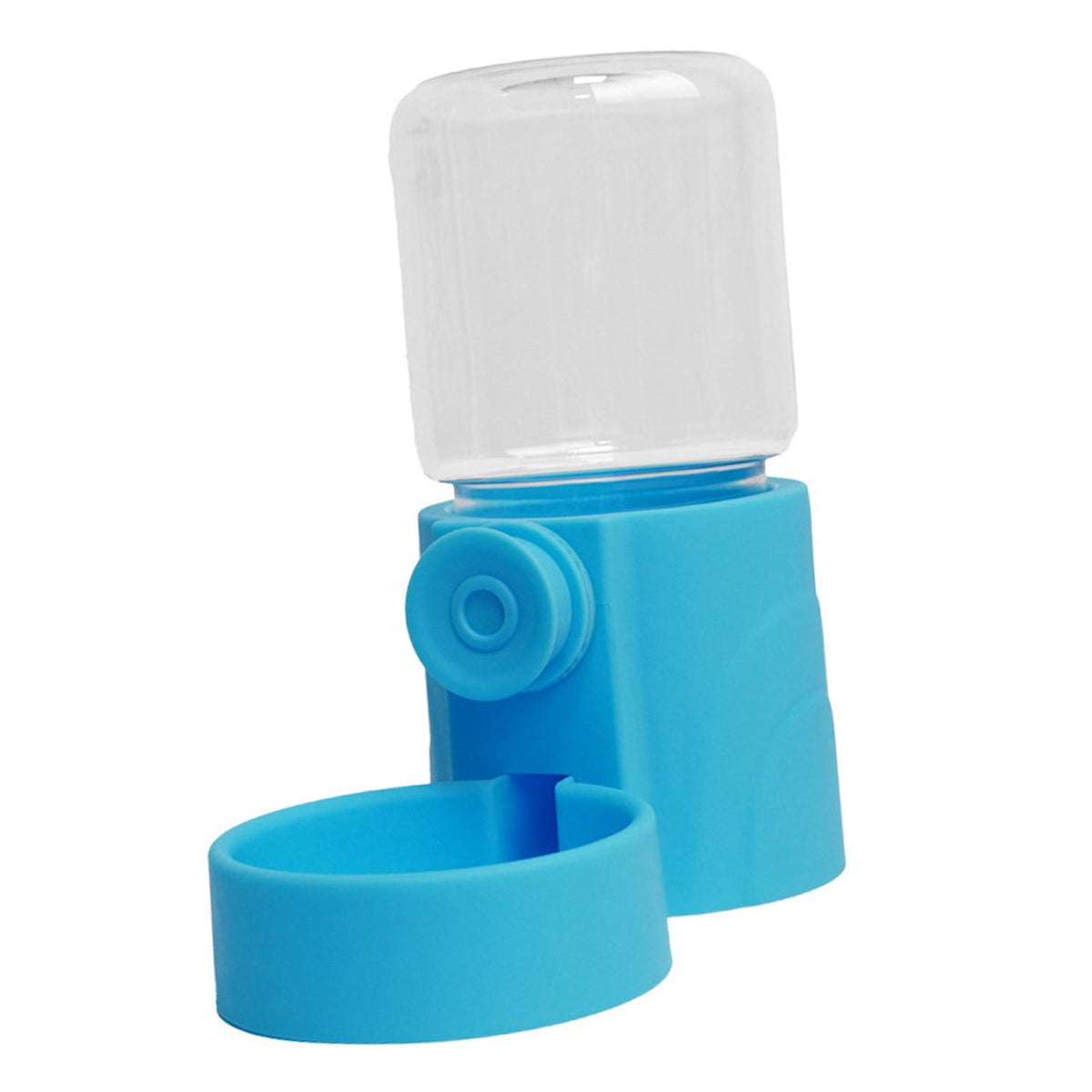 Cat Dog Automatic Pet Feeder Feeding Container Pets Blue Water Dispenser Packaging status original