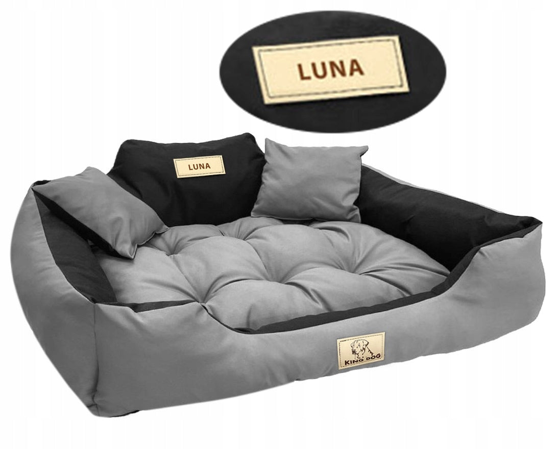 Cat Dog Bed Couch Playpen With Name S 55x45 cm Assorted Colors
