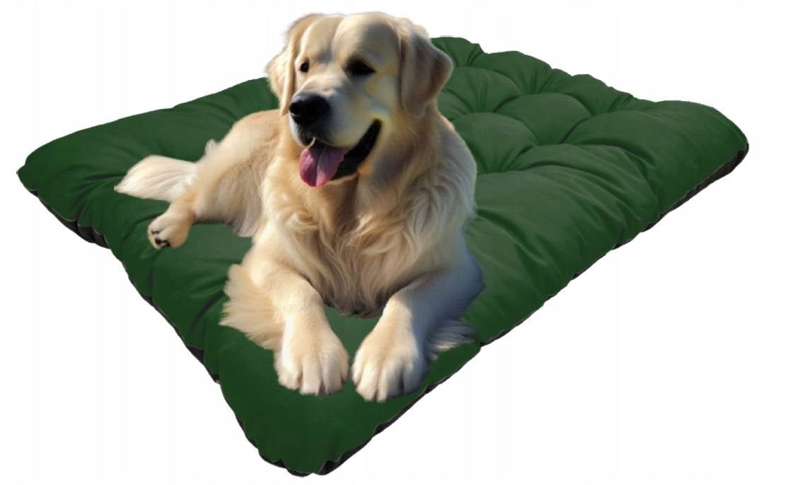 Cat Dog Bed Pillow Bed Waterproof Large Green 100x70 cm Length 100 cm
