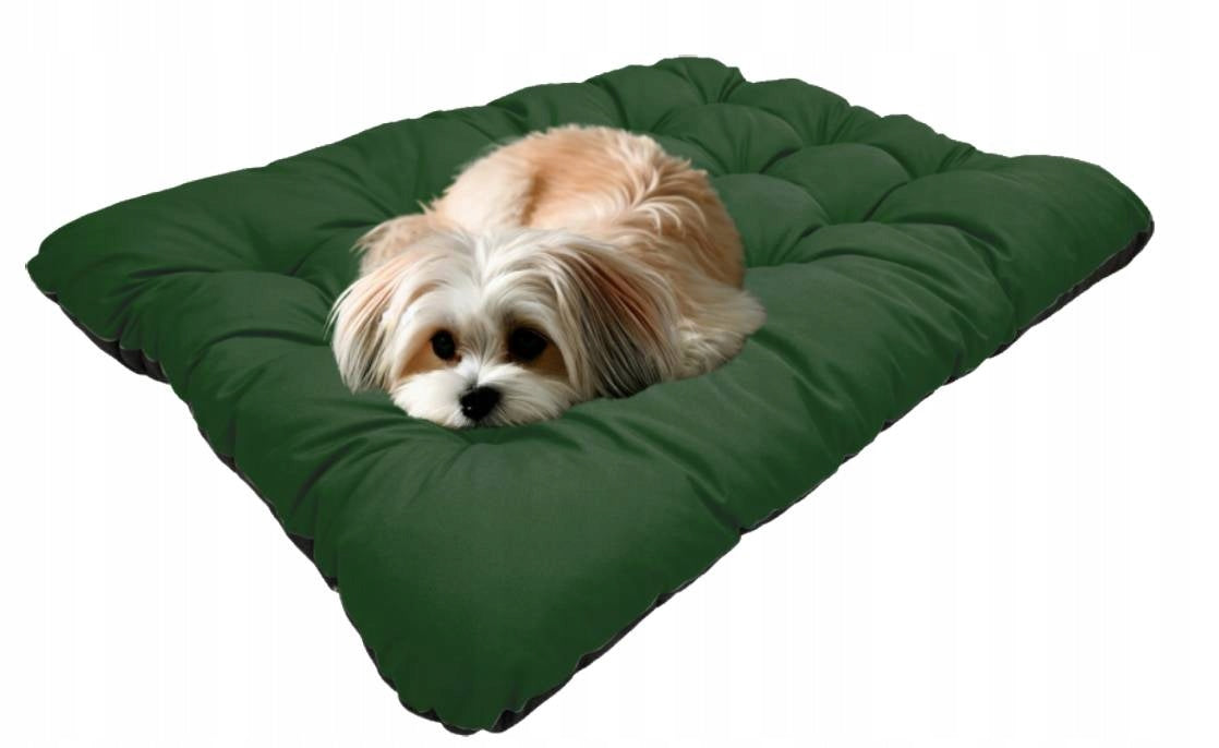 Cat Dog Bed Pillow Bed Waterproof Large Green 100x70 cm Product width 70 cm