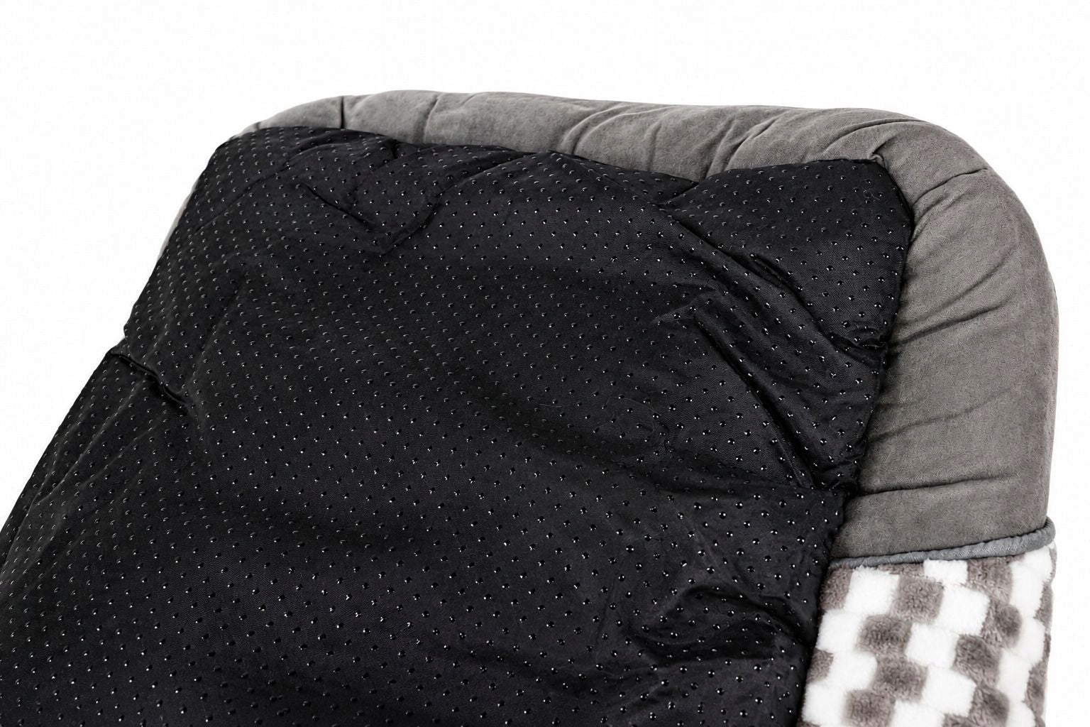 Cat Dog Bed TERKA 50x50 Soft Plush Grey Brand KUNERT