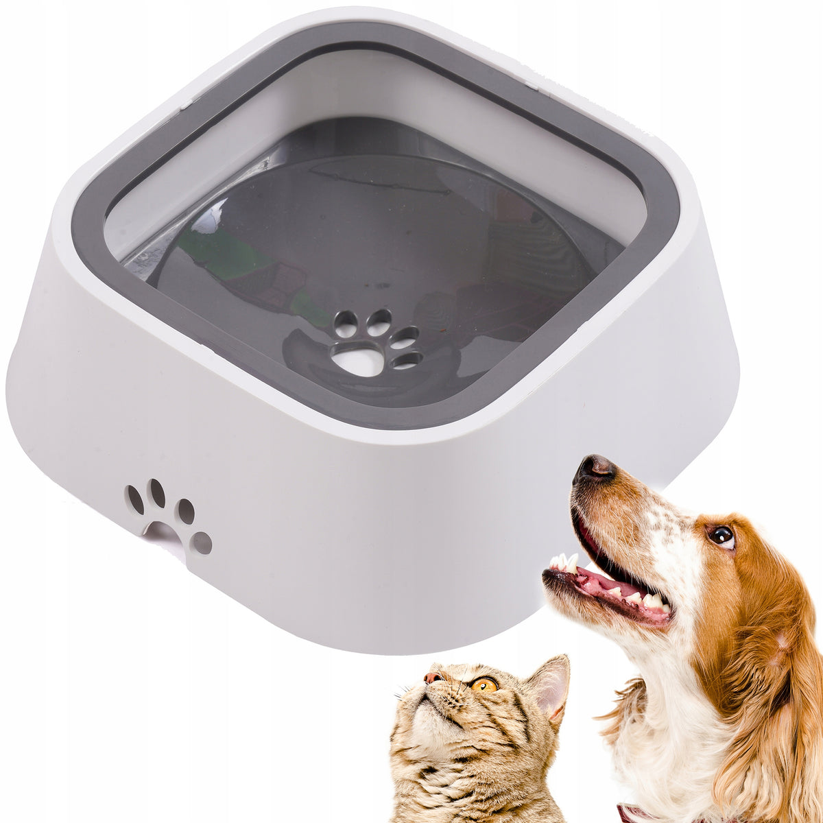 Cat Dog Bowl 2L Non-Spill Anti-Spill with Float 280