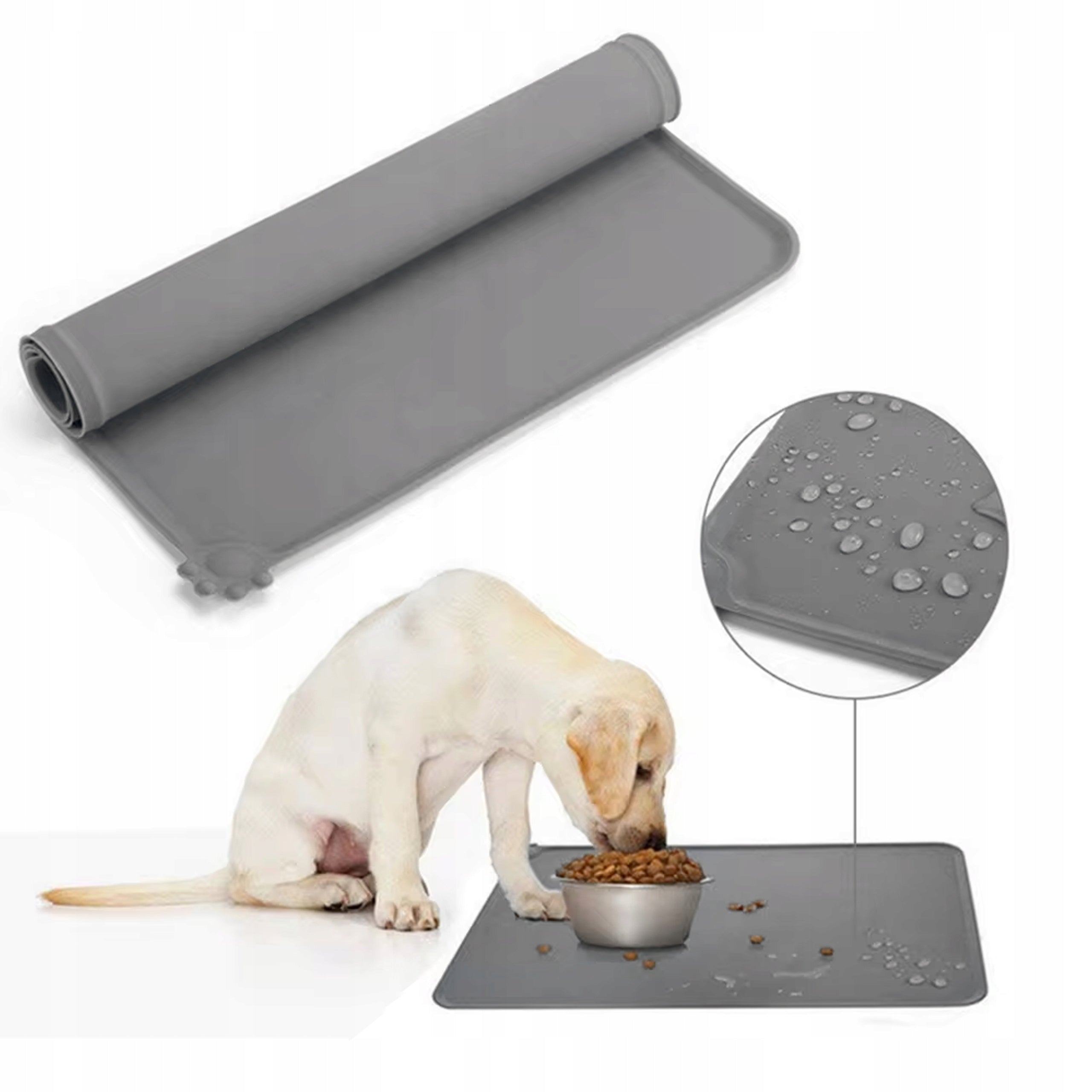 Cat Dog Bowl Pad Mat WATERPROOF Device type bowl mat