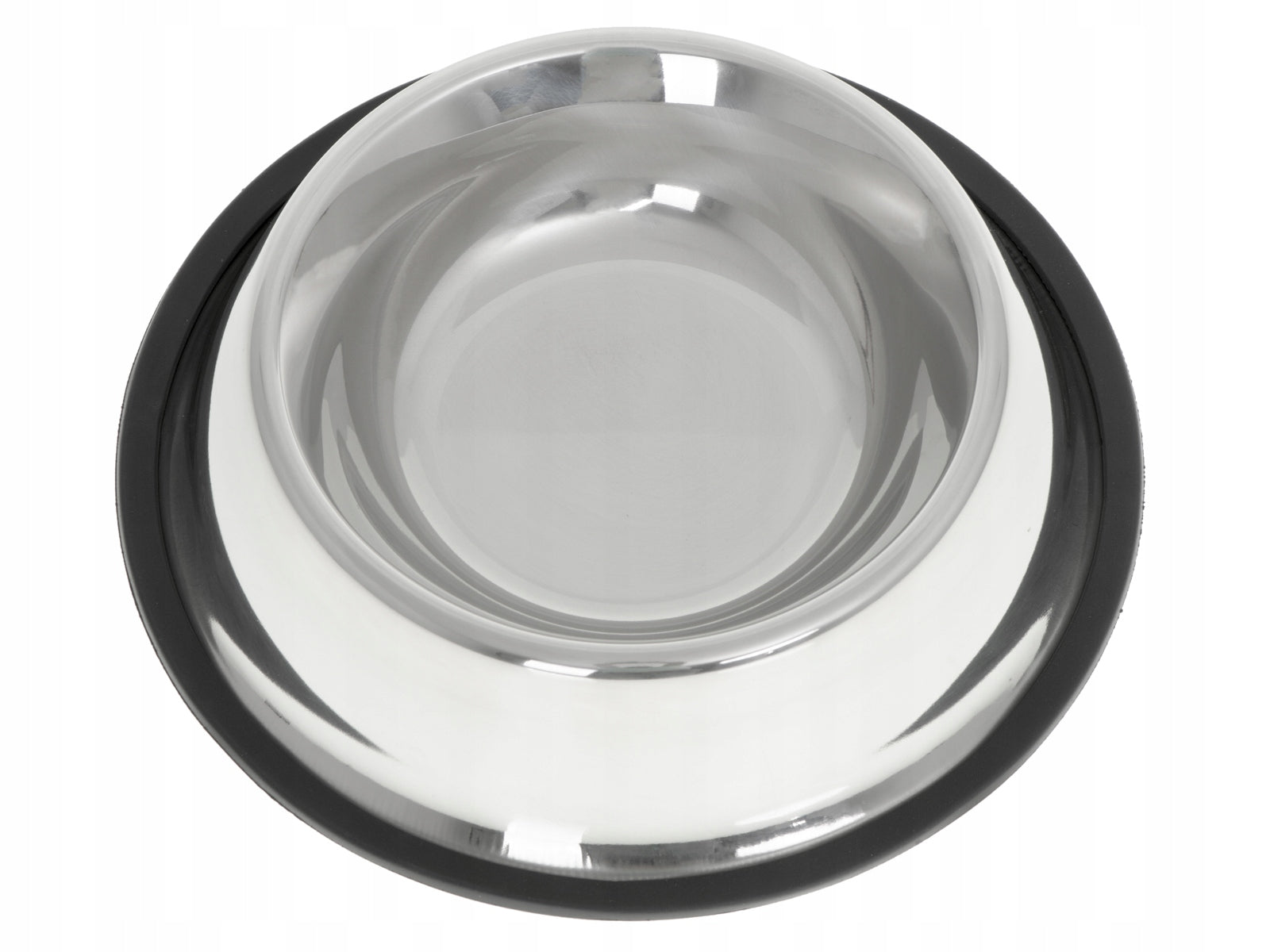 Cat Dog Bowl Steel Non-Slip 0,5 Cm With Rubber 15 Cm Diameter Brand no brand