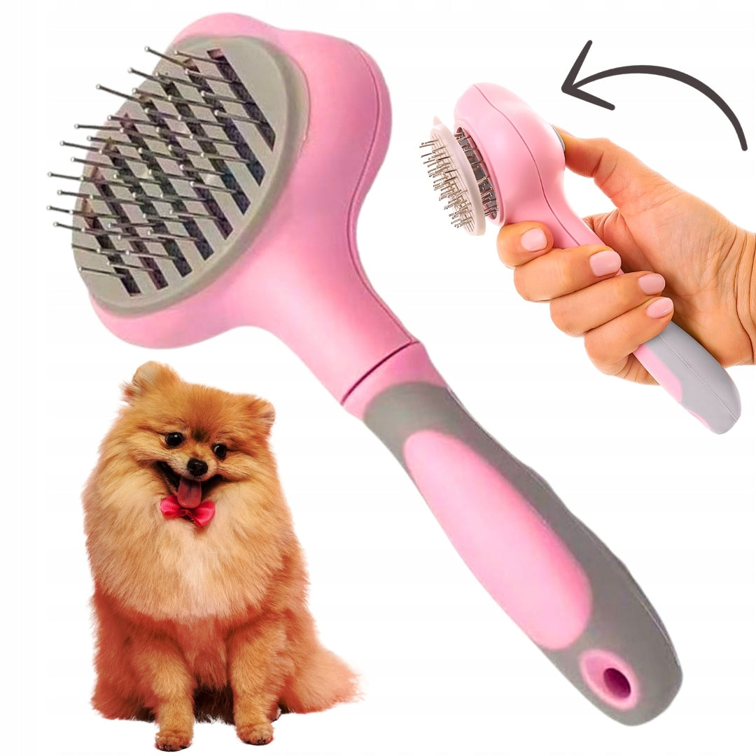 Cat Dog Brush Self-Cleaning For Hair Combing Removal