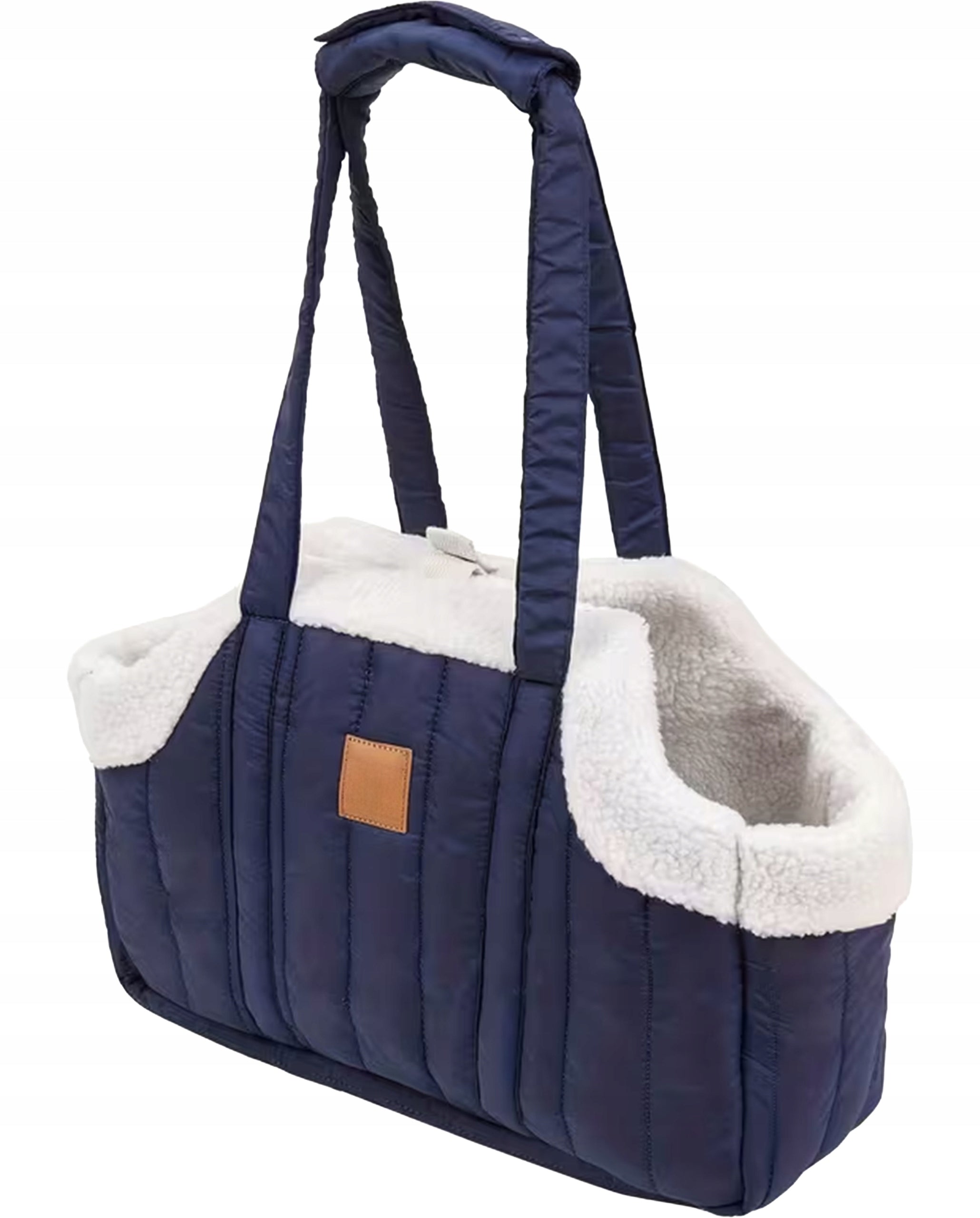 Cat Dog Carrier Shoulder Carrier Blue Bag Walk Product depth 20 cm