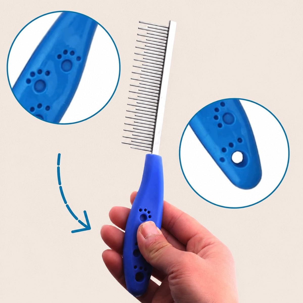 Cat Dog Combs for Combing Tangle Hair 3 Pcs Set Manufacturer code ZDL