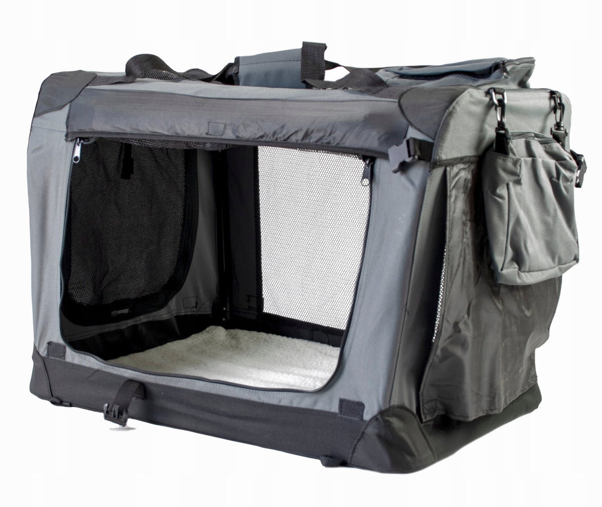 Cat Dog Folding Transporter Cage 50 cm