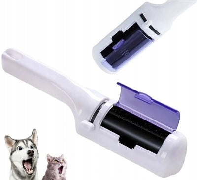 Cat Dog Hair Brush Roller Hair Picker Cleaning | Container