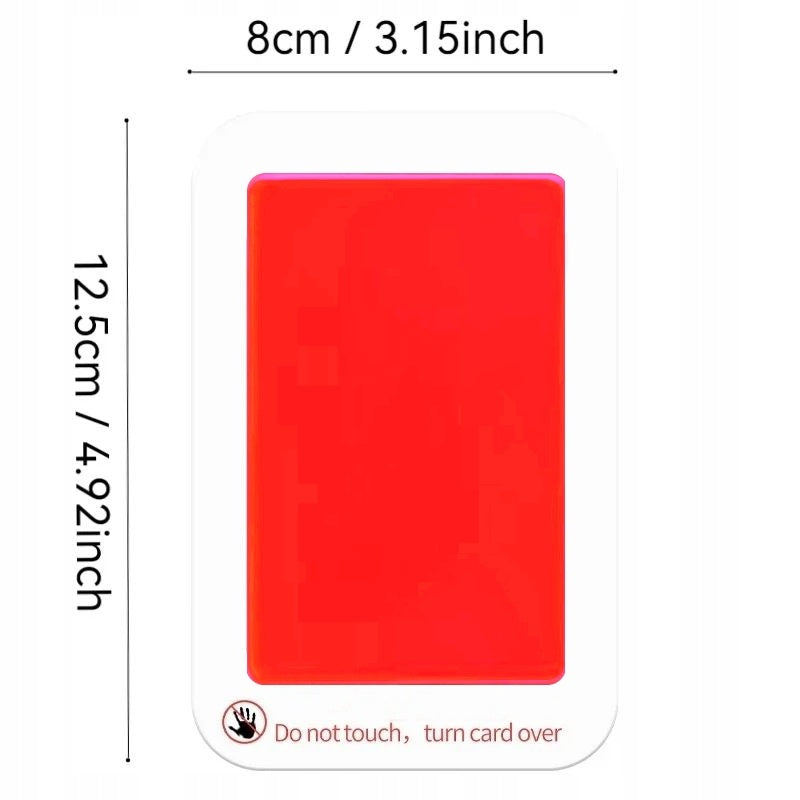Cat Dog Paw Print Pupil Set Non-Marking Souvenir Gift Red Packaging status original