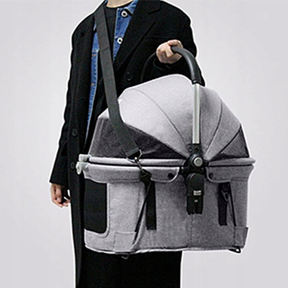 Cat Dog Stroller Folding Stroller beberoad Black up to 15kg Main material metal