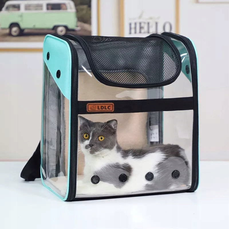 Cat Dog Transporter Backpack Carrier I101 Product depth 22.5 cm