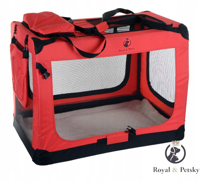 Cat Dog Transporter Carry Bag Playpen 88cm x 65 cm x 58 cm XXL