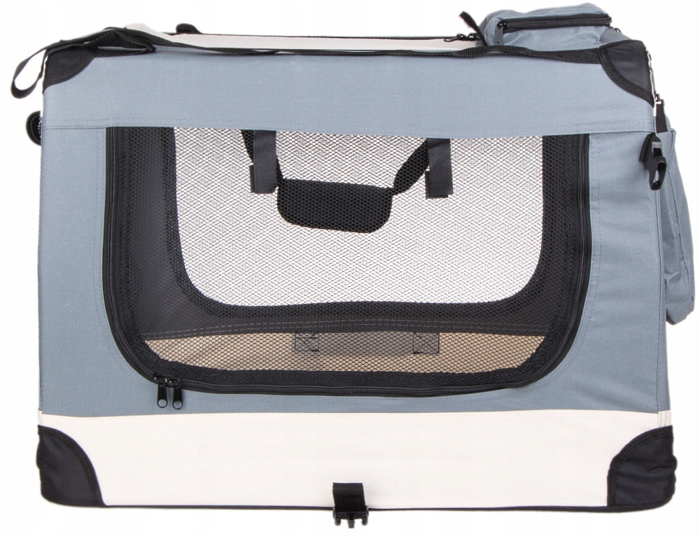 Cat Dog Transporter Carrying Bag for Car 60x42x44 cm M Size M