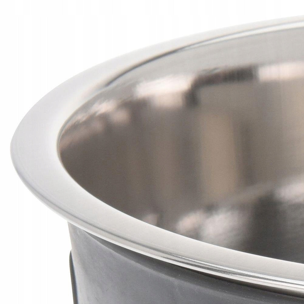 Cat Dog Water Food Bowl NON-SLIP Large 2L Loft Steel Trade name Miska stalowa
