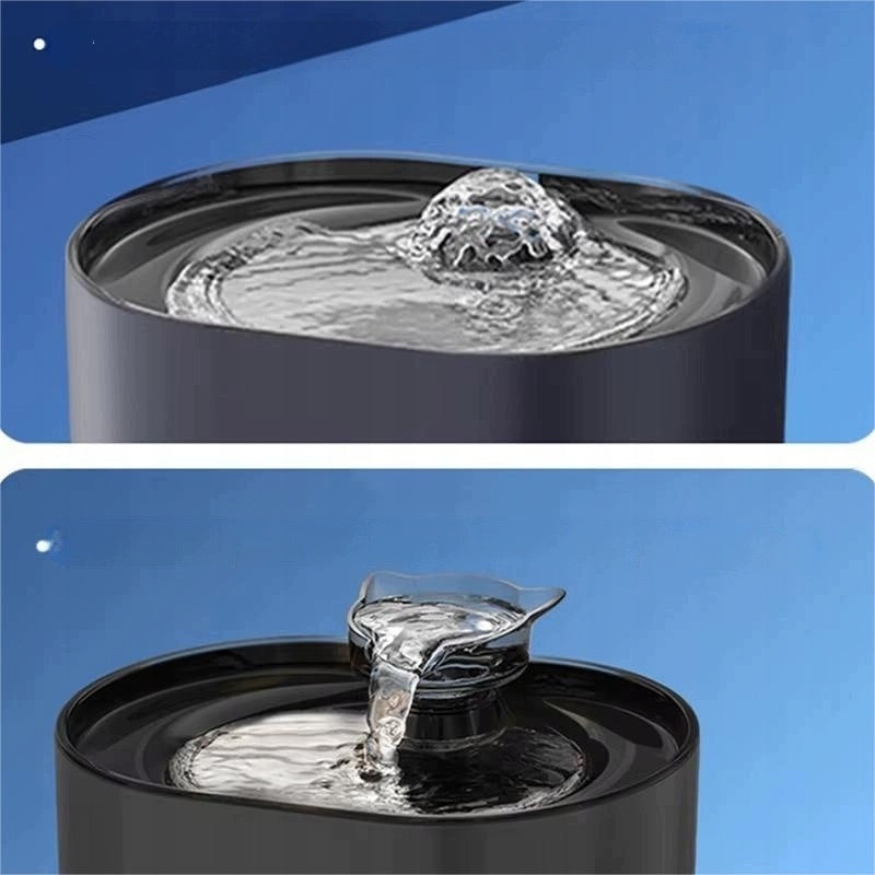 Cat Drinker Fountain Electric Water Dispenser Cat Ears USB 2.2L Packaging status original