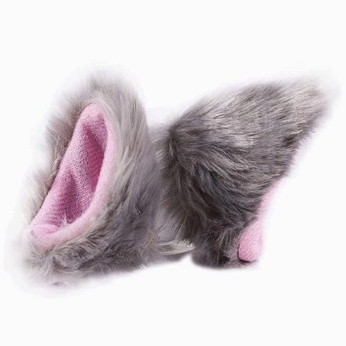 Cat Ear Helmet Decoration - Plush Ears for Kids - Motorcycle, Bike, Gift