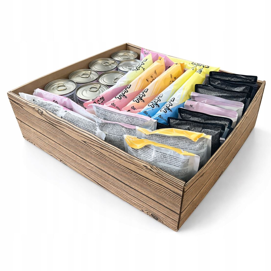 Cat Flavours Mega Box Wet Cat Food Mix Flavours Sachet Can 5kg Brand no brand