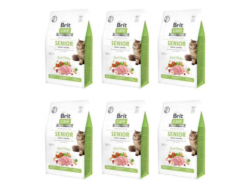 Cat Food BRIT CARE Grain-Free Weight Control Chicken 6 x 400 g