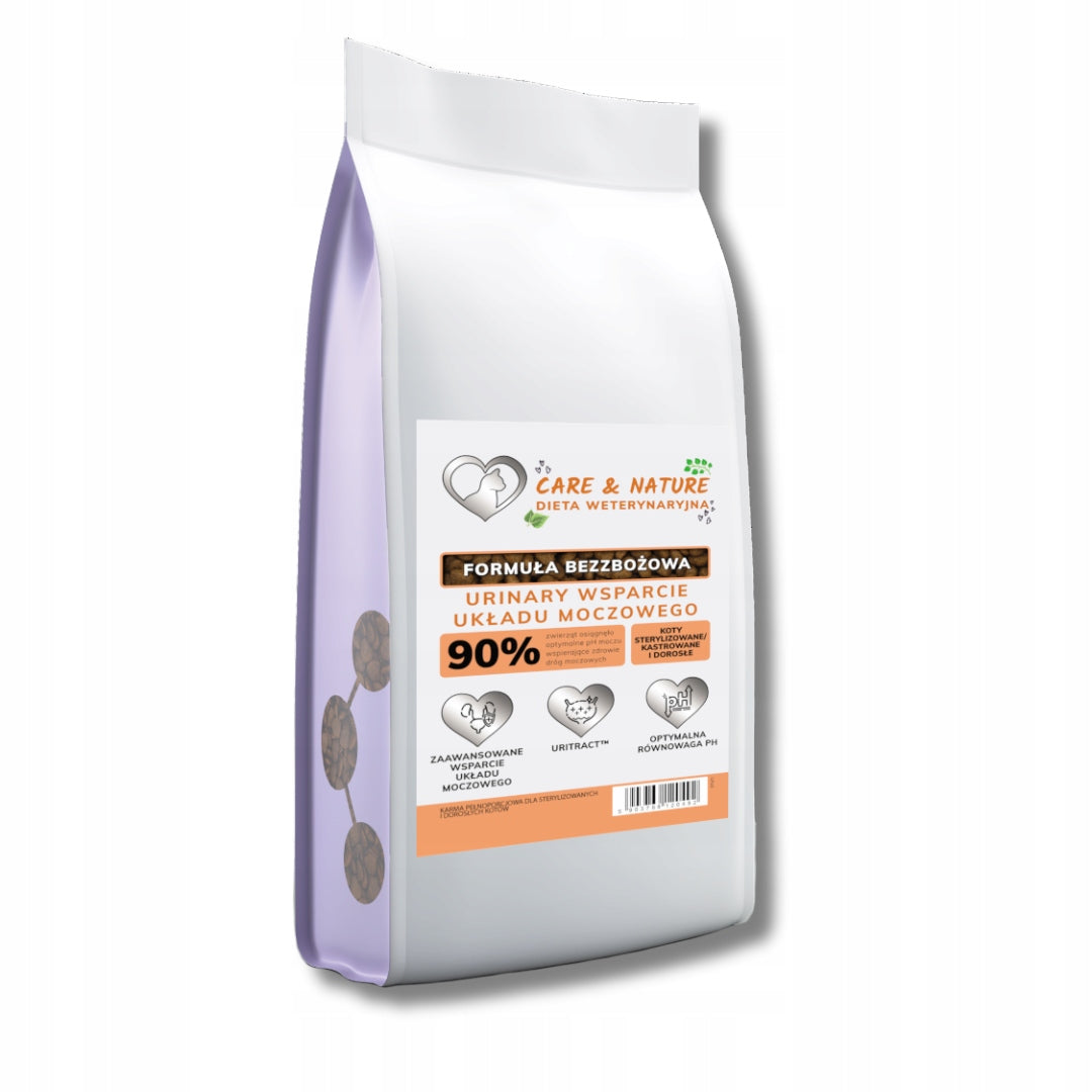 Cat Food Care and Nature Diet Wet. Urinary System Support Packaging status original