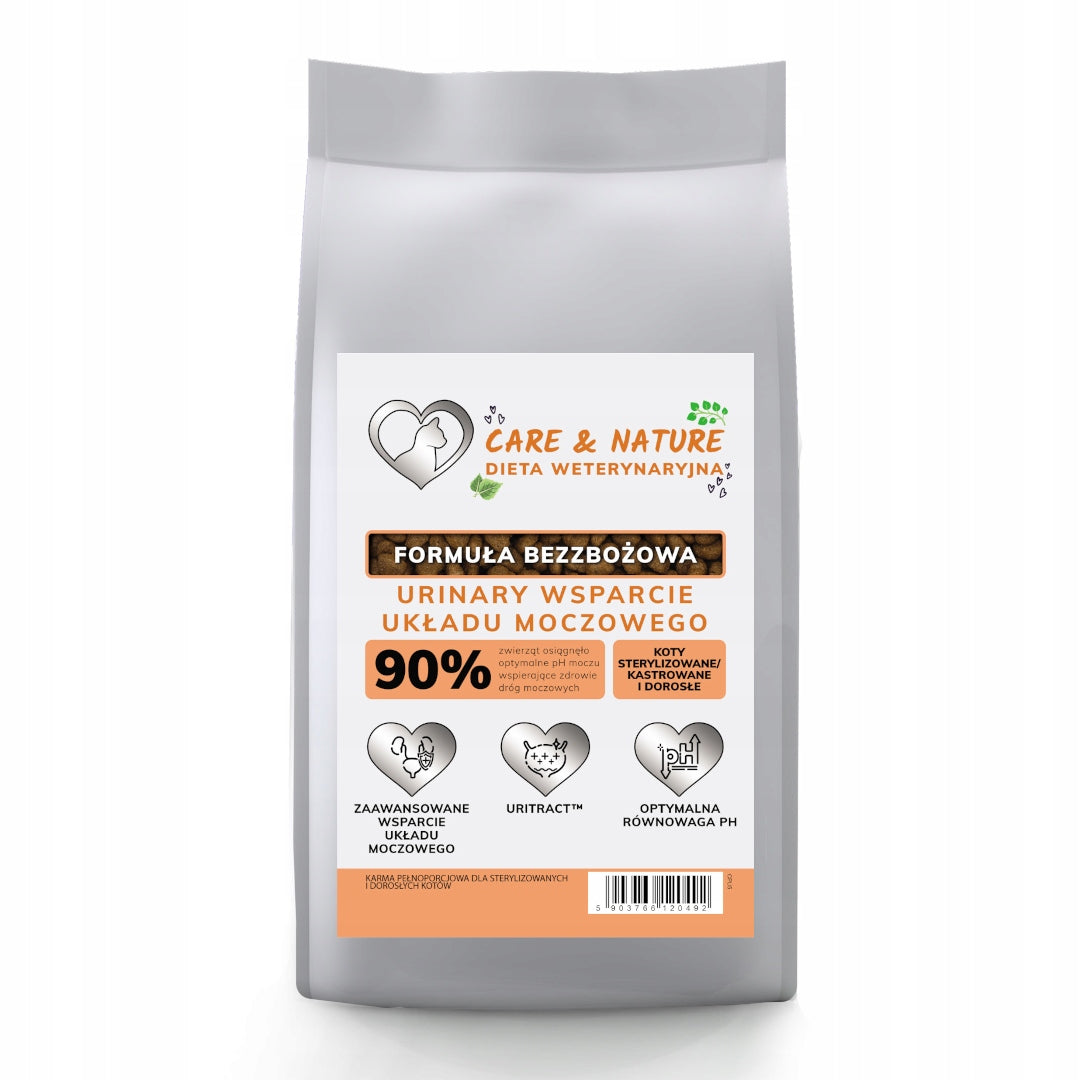 Cat Food Care and Nature Diet Wet. Urinary System Support