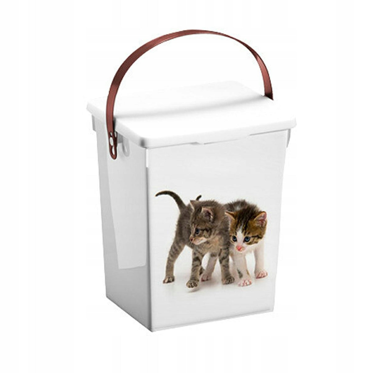 Cat Food Holder Container 5LPCan Container with Food Holder