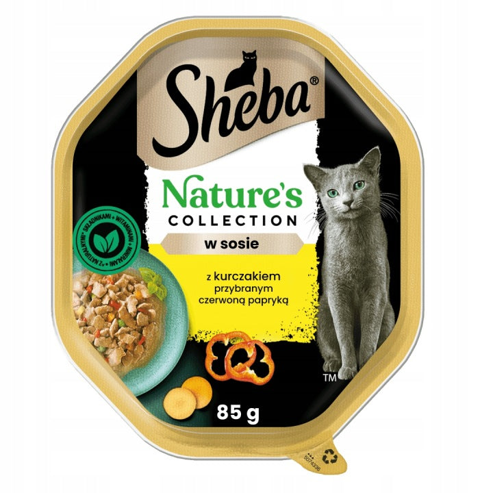Cat Food SHEBA Chicken with Peppers 85 g