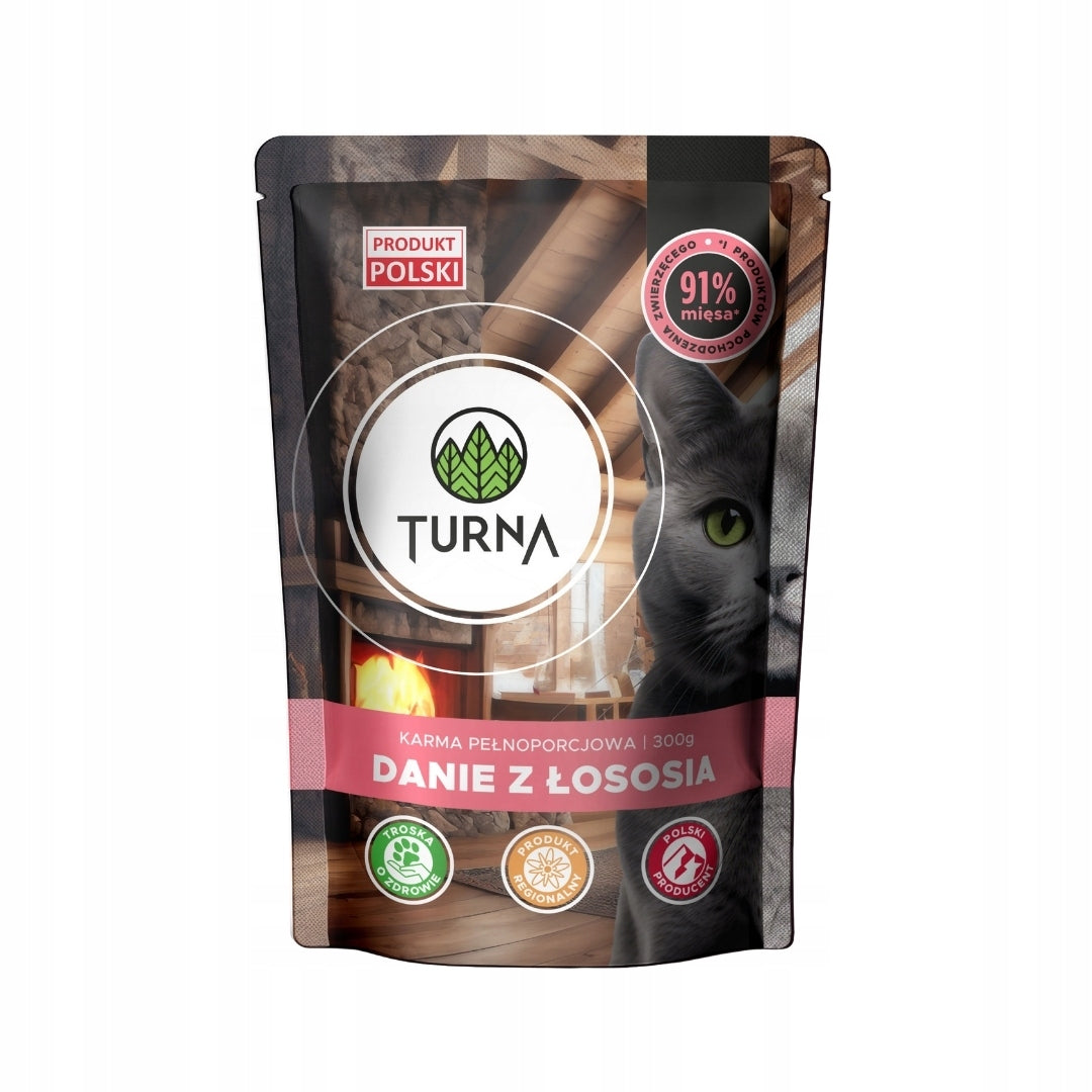 Cat Food Salmon Dish Turna 300g Sachet